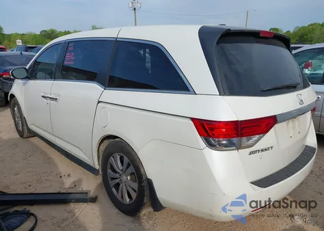 2015 Honda Odyssey Ex-L из США, поврежденный, VIN 5FNRL5H61FB055684